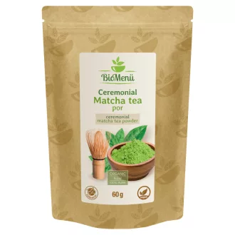 BioMenü bio Matcha Čaj Ceremoniálny prášok 60 g obrázok produktu