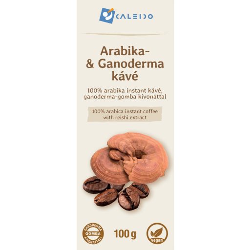 Caleido Arabica a Ganoderma Káva 100 g suroviny