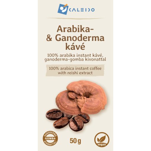 Caleido Arabica a Ganoderma Káva 50 g suroviny