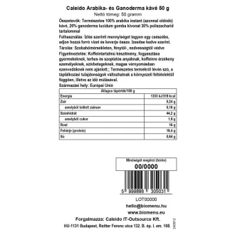 Caleido Arabica a Ganoderma Káva 50 g obrázok produktu