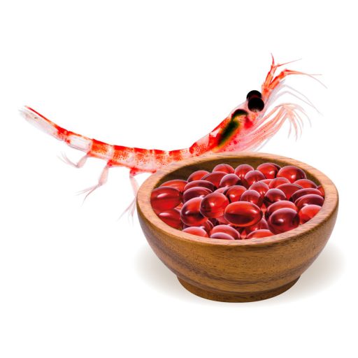 Caleido Krill Olej kapsuly 60 ks suroviny