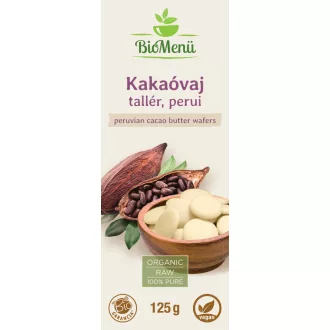 BioMenü bio Kakaové Maslo Thaler z Peru 125 g obrázok produktu