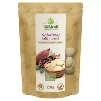   BioMenü bio Kakaové Maslo Thaler z Peru 250 g BLÍZKO DÁTUMU EXPIRÁCIE