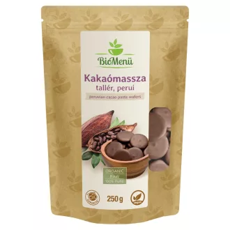 BioMenü bio Kakaová Pasta Vyššia z Peru 250 g obrázok produktu