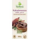 BioMenü bio Kakaová Pasta Vyššia z Peru 250 g štítok