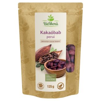BioMenü bio Kakaové Bôby z Peru 125 g obrázok produktu