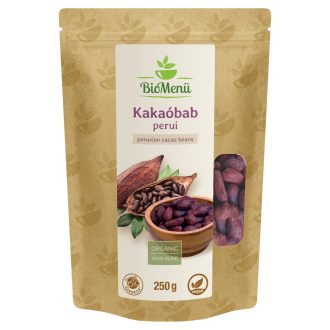 BioMenü bio Kakaové Bôby z Peru 250 g obrázok produktu