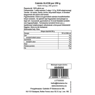 Caleido Glycínový prášok 250 g obrázok produktu