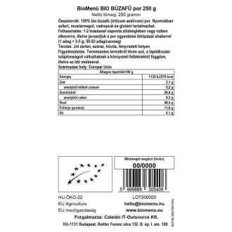 BioMenü bio Pšeničná Tráva prášok 250 g obrázok produktu