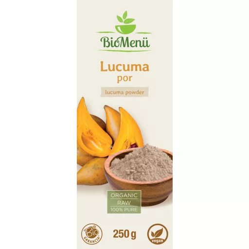 BioMenü bio Lucuma prášok 250 g štítok