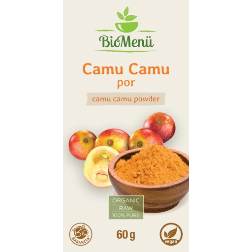 BioMenü bio Camu Camu prášok 60 g štítok