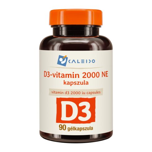 Caleido Vitamín D3 2000 IU kapsuly 90 ks
