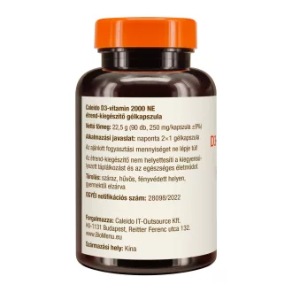 Caleido Vitamín D3 2000 IU kapsuly 90 ks obrázok produktu