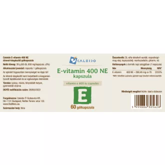 Caleido Vitamín E 400 UI kapsuly 60 ks obrázok produktu