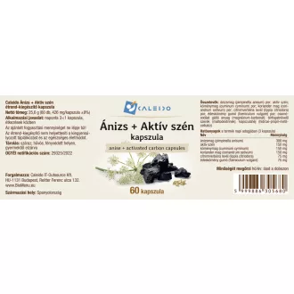 Caleido Aníz + Aktívne Uhlie kapsuly 60 ks obrázok produktu