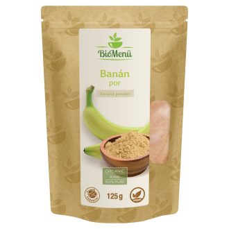 BioMenü bio Banánový prášok 125 g obrázok produktu