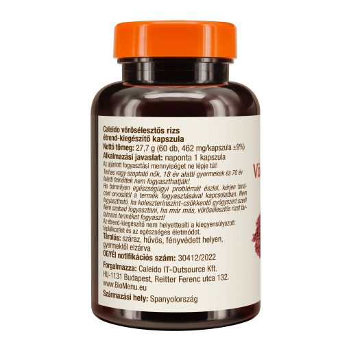 Caleido Červená Kvasnicová Ryža kapsuly 60 ks