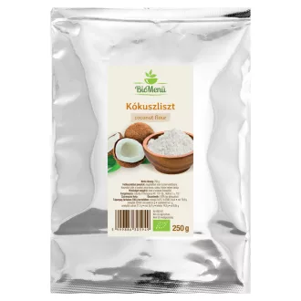   BioMenü BIO KÓKUSZLISZT 250 g KÖZEL A LEJÁRAT DÁTUMÁHOZ