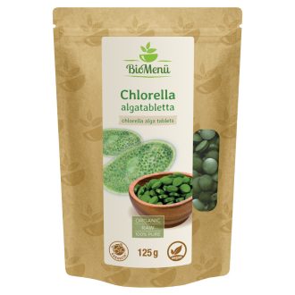 BioMenü bio Chlorella a Spirulina tabletky 125 g obrázok produktu