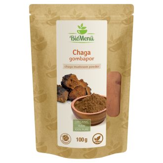 BioMenü bio Chaga Hubový prášok 100 g obrázok produktu