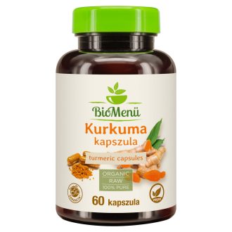 BioMenü bio Kurkuma kapsuly 60 ks obrázok produktu
