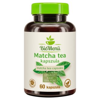 BioMenü bio Matcha Čaj kapsuly 60 ks obrázok produktu
