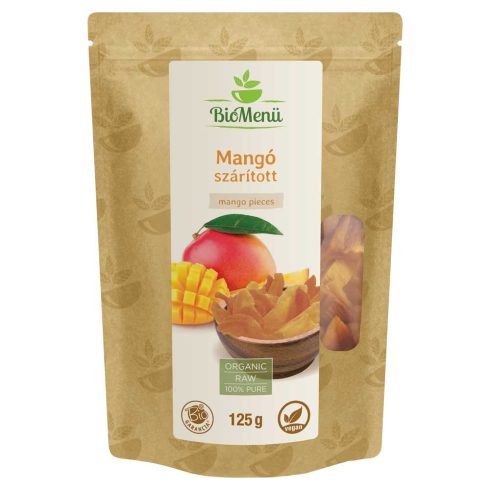 BioMenü bio Mango sušené 125 g