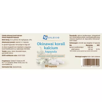 Caleido Okinawa Koralový Vápnik kapsuly 60 ks obrázok produktu