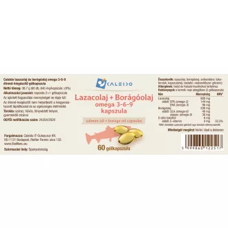 Caleido Losos Olej + Borák Lekársky Olej, omega 3-6-9 kapsuly 60 ks obrázok produktu