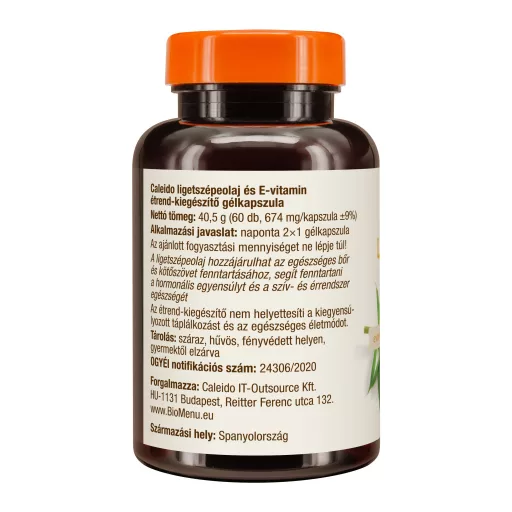 Caleido Pupalkový Olej + Vitamín E kapsuly 60 ks