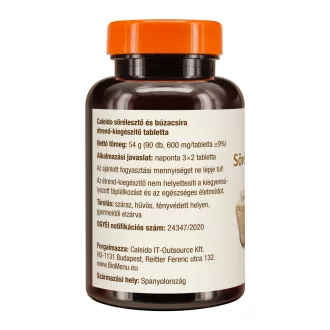 Caleido Pivovarské Kvasnice + Pšeničné Klíčky tabletky 90 ks obrázok produktu