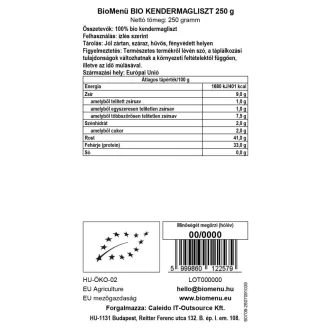 BioMenü bio Konopná múka 250 g obrázok produktu