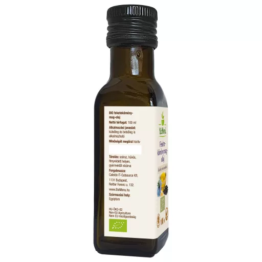 BioMenü bio Čiernej Rasce Semená olej 100 ml dátový štítok