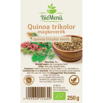 BioMenü bio Quinoa tricolore zmes 250 g obrázok produktu