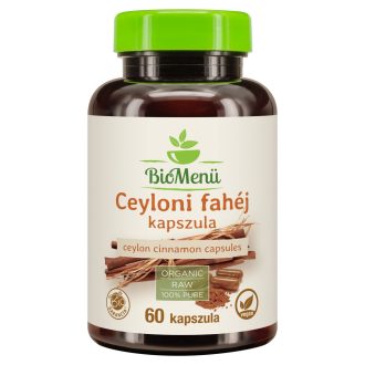 BioMenü bio Cejlónska Škorica kapsuly 60 ks obrázok produktu