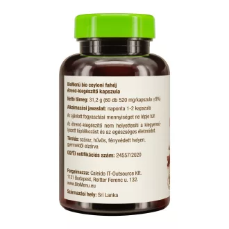 BioMenü bio Cejlónska Škorica kapsuly 60 ks obrázok produktu