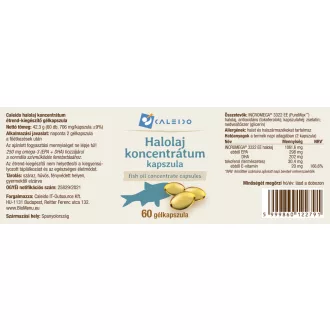 Caleido Rybí Olej Koncentrát kapsuly 60 ks obrázok produktu