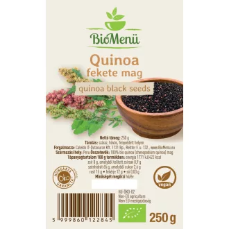 BioMenü bio Quinoa čierne 250 g obrázok produktu