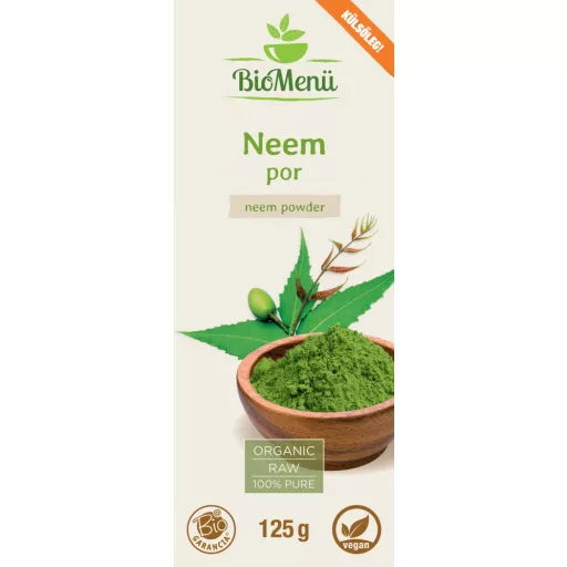 BioMenü BIO NEEM por 125 g KÖZEL A LEJÁRAT DÁTUMÁHOZ