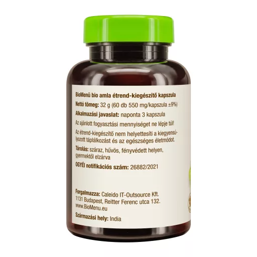 BioMenü bio Amla kapsuly 60 ks