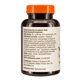 Caleido Kurkumín + Piperín Forte kapsuly 60 ks obrázok produktu