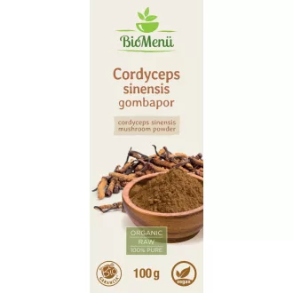 BioMenü Bio Cordyceps sinensis Hubový prášok 100 g obrázok produktu