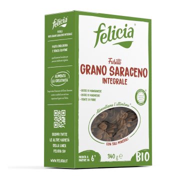 Felicia bio Pohánka Fusilli bezlepkové cestoviny 250 g