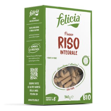   Felicia bio Hnedá Ryžová Penne bezlepkové cestoviny 250 g