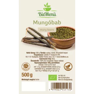 BioMenü Bio Fazuľa Mungo 500 g obrázok produktu