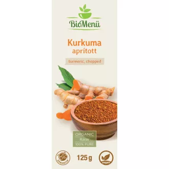   BioMenü BIO KURKUMA aprított 125 g KÖZEL A LEJÁRAT DÁTUMÁHOZ