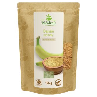 BioMenü Bio Banánové vločky 125 g obrázok produktu