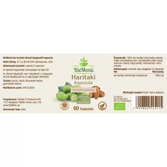   BioMenü bio Haritaki kapsuly 60 ks BLÍZKO DÁTUMU EXPIRÁCIE