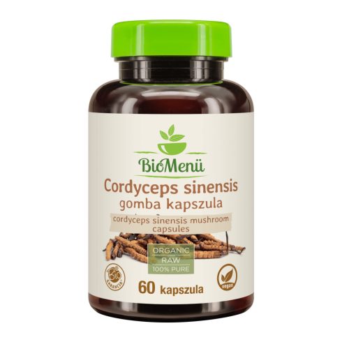 BioMenü Bio Cordyceps sinensis Hubový kapsuly 60 ks