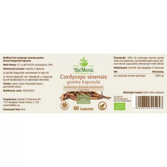 BioMenü Bio Cordyceps sinensis Hubový kapsuly 60 ks obrázok produktu